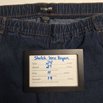 Lane Bryant Elastic Waist Jeans Denim Pants Womens Plus 24 Back Pockets