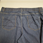 Lane Bryant Elastic Waist Jeans Denim Pants Womens Plus 24 Back Pockets