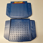 Battleship Combat Game Pieces Ship Cases Blue 2001 Vintage Pegs Carrier No Box