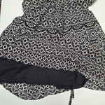 Bar III Dress Long Sleeve Lightweight Short Flowy Tie Waist Womens Large