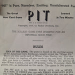 PIT Parker Brothers Stock Market Game Trading Rye Wheat Corn Party Bell