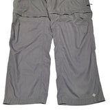 Columbia Omni Shield Zip Short Pants 2 in 1 Mens Size 32 Gray Convertible Hiking