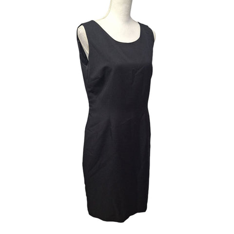 Le Suit Separates Dress Black Basic Sleeveless Zip Womens 12 Budiness Funeral