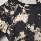 Endless Blu Sweatshirt Tie Dye Black Womens Large Long Sleeve