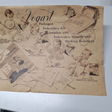 1949 Vogart Embroidery Lesson Chart Motif Stitch Catalog Boilfast Diagram Pattern