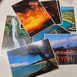 Maui Postcard Pack 1984 Laser Photography Sunset Beach 12 Cards 4 x 6 Vintage