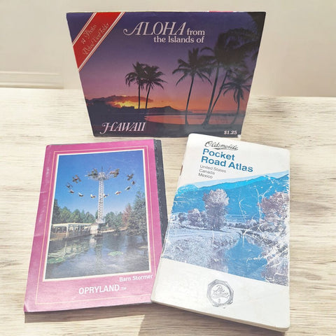 Oldsmobile Pocket Road Atlas US Canada Mexico  Hawaii Opryland Tennessee Photo