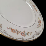 Gorham Long Meadow China Salad Plate Replacement 8.5 Inch Gold Flowers USA Round