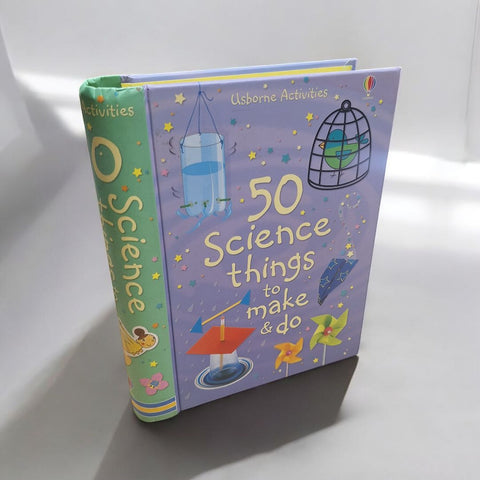 Osborne Activity Science Book 50 Things to Make Homeschooling Project Kid Child