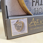 Art A Gram Love Faith Hope Heart Hanging Tabletop Display Gift 4.5 Inch Home