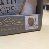 Art A Gram Love Faith Hope Heart Hanging Tabletop Display Gift 4.5 Inch Home