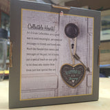 Art A Gram Love Faith Hope Heart Hanging Tabletop Display Gift 4.5 Inch Home