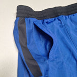 Nike Dri Fit Athletic Shorts Blue Black Tie Boys Youth XL Drawstring Basketball Gym