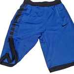 Nike Dri Fit Athletic Shorts Blue Black Tie Boys Youth XL Drawstring Basketball Gym