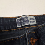 Levi Strauss At Waist Bootcut Jeans Dark Wash Misses 12 Short Womens Petite