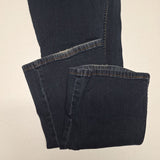 Levi Strauss At Waist Bootcut Jeans Dark Wash Misses 12 Short Womens Petite