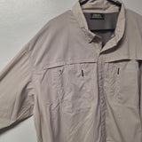 Cabelas Guidewear Shirt Button Down pockets Active Lightweight Fishing Mens 3XL