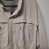 Cabelas Guidewear Shirt Button Down pockets Active Lightweight Fishing Mens 3XL