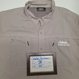 Cabelas Guidewear Shirt Button Down pockets Active Lightweight Fishing Mens 3XL