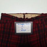 Soo Woolen Mills Pants Red Plaid Hunting Yooper Michigan Mens