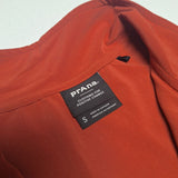 PrAna Pullover Collared Quarter Zip Rust Brown Lightweight Thin Womens Small