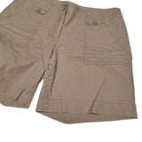 Talbots Khaki Shorts Women Size 4 Pockets Lightweight Casual Camp