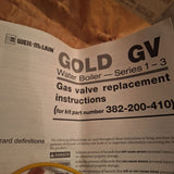 Weil McLain Boiler Gas Valve 382-200-410 GV Replacement Water Furnace Heat