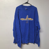 Lake Superior State University Volleyball Long Sleeve Tee Shirt Blue LSSU 3XL