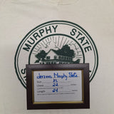 Murphy State St Clair Michigan 1836 Sweatshirt Pullover Jerzees Vintage Distress