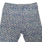 Lularoe Leggings TC2 Tall Curvy Blue White Herringbone Arrow Chevron Womens Plus