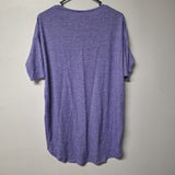 Lularoe Tunic Hi Low Purple Womens XXS Short Sleeve