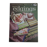 Priscilla Edgings For All Purposes Coats Clarks Embroidery Book No 159 Vintage