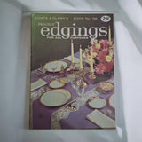 Priscilla Edgings For All Purposes Coats Clarks Embroidery Book No 159 Vintage