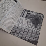 Coats & Clarks Book 217 Tablecloths Bedspreads Knit Crochet 1972 Instructions