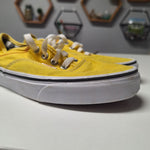 Vans Shoes Yellow Red Stitching Mens 6 Womens 7.5 Skater Board Sneaker