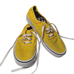 Vans Shoes Yellow Red Stitching Mens 6 Womens 7.5 Skater Board Sneaker