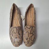 Massini Reese Faux Snake Loafer Womens 8 Slip On Shoes With Tags