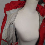 Marmot Precip Rain Jacket Coat Womens XL Red 55200 Hood Zip Pockets Waterproof