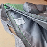 ebay Swag Insulated Lunch Bag Tote Cooler Green Gray Zip 12 x 10