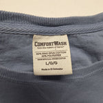 Comfort Wash Natire Sweatshirt Crewneck Blue Nature Backs Womens Large