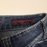 Rock and Roll Cowgirl Jeans Pants Denim Bling Fair Show Flashy Womens 30 x 32