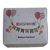 Euophym Balloon Garland Arch Kit Assorted Gold Balloons Glue Dots Decor Strip
