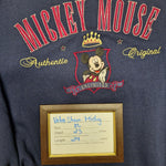 Disney Velva Sheen Mickey Unlimited Crew Neck Sweatshirt Adult Unisex Mens XL