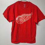 Detroit Red Wings Cotton Tee Shirt Womens Medium Hockey Fan Apparel Michigan NHL