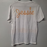 Disney Pixar Toy Story Jessie Tee Shirt Costume Womens Medium White Cowgirl