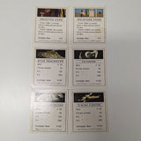 Star Wars Monopoly 1997 Trilogy Edition Replacement Property Deed Cards Fighter