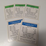 Star Wars Monopoly 1997 Trilogy Edition Replacement Property Deed Cards Fighter