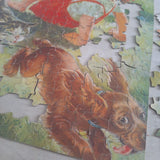 Dog Gone Perfect Picture Puzzle Vintage USA Made 400 Pieces No 29 W Old 20x16 Inch