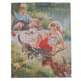 Dog Gone Perfect Picture Puzzle Vintage USA Made 400 Pieces No 29 W Old 20x16 Inch