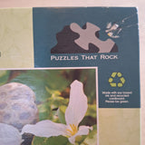 The Great Morel Mushroom Puzzle 550 Piece Michigan USA Rock Trillium Flower